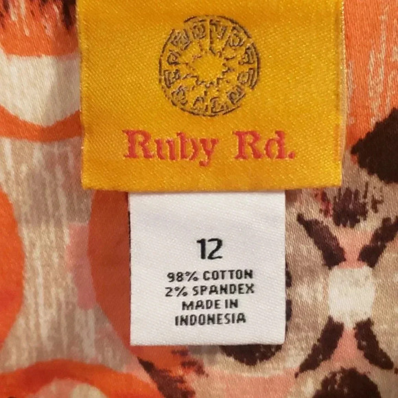 Ruby Rd Print Jacket. Size 12 fits small - Picture 4 of 5